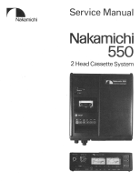 Nakamichi 550-Service-Manual